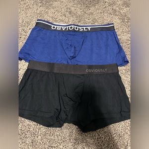 Men’s medium underwear trunks with banana hammock holder